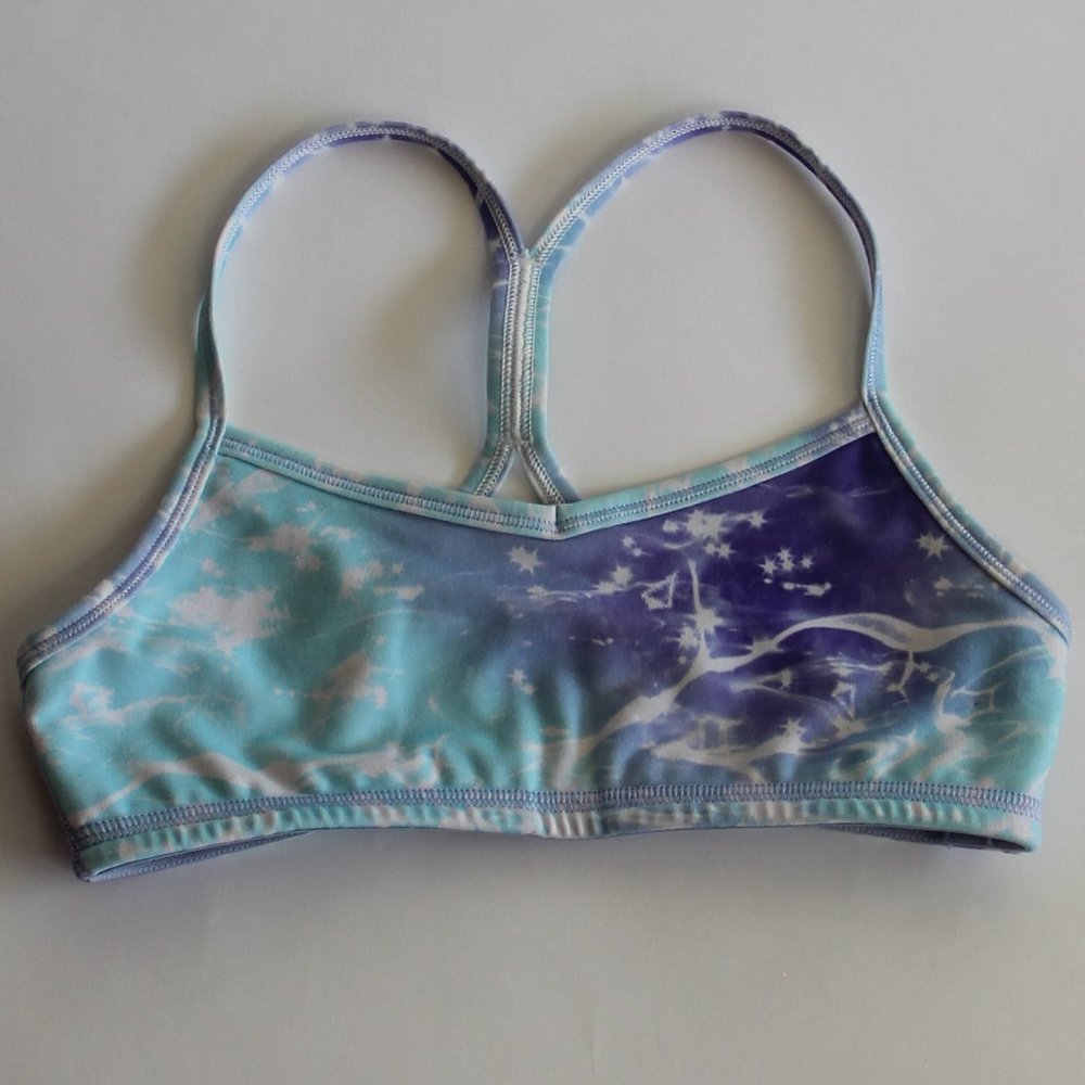 IVIVVA by LULULEMON Drill Sports Bra Blue/Purple